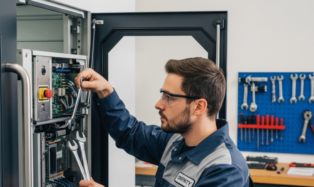 s maintenance and repair pit crew